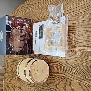 Hammer & Axe Whiskey Barrel